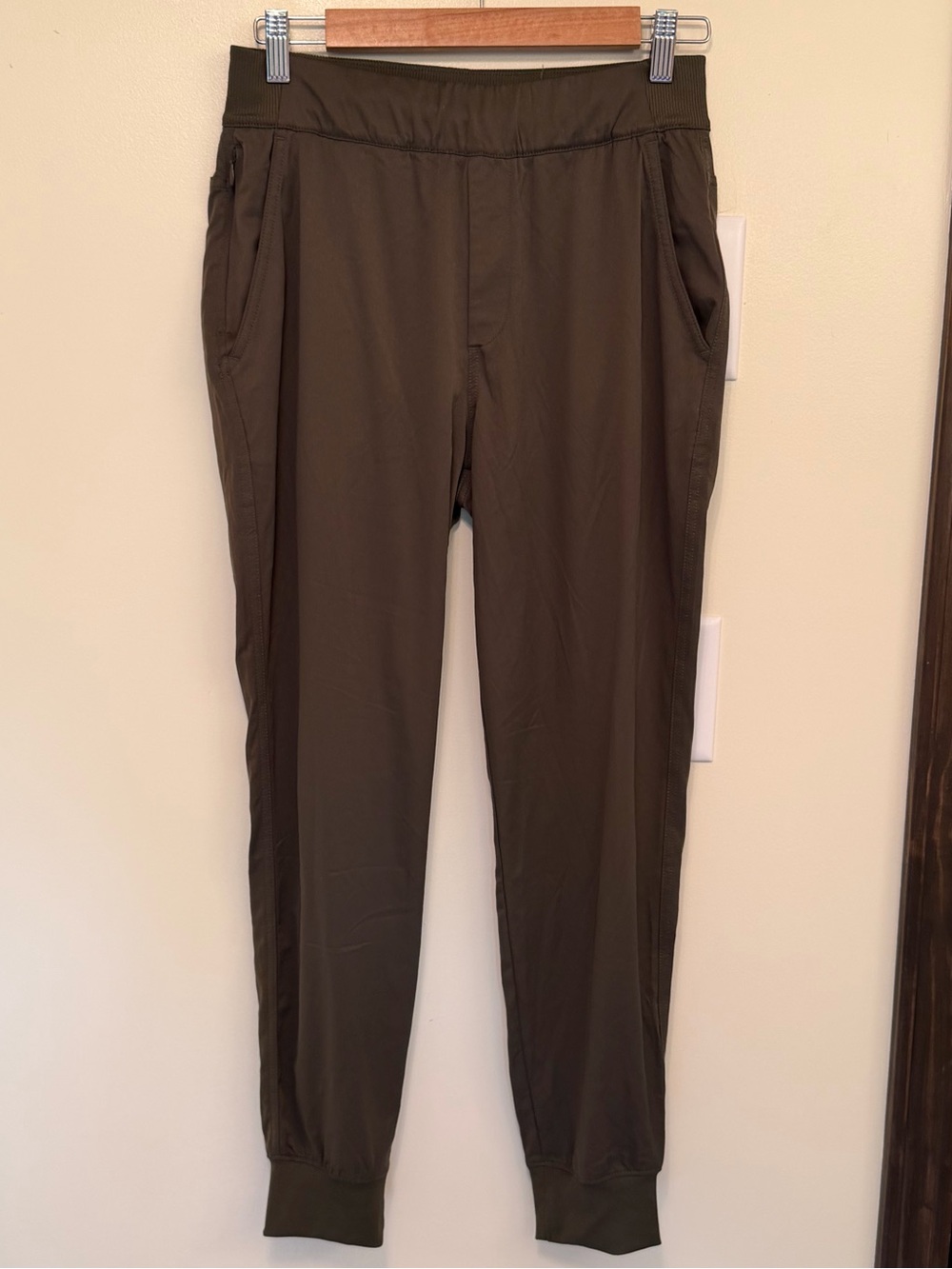 The North Face Dark Green Drawstring Waist Joggers